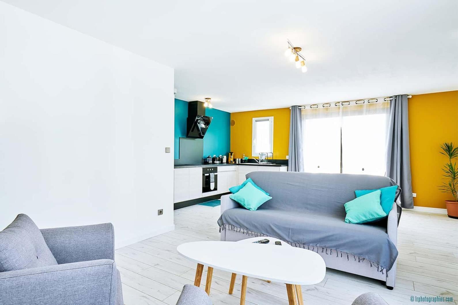 T2 Cosy A 100M De La Plage, Saint-Pierre, Luma Appart Экстерьер фото